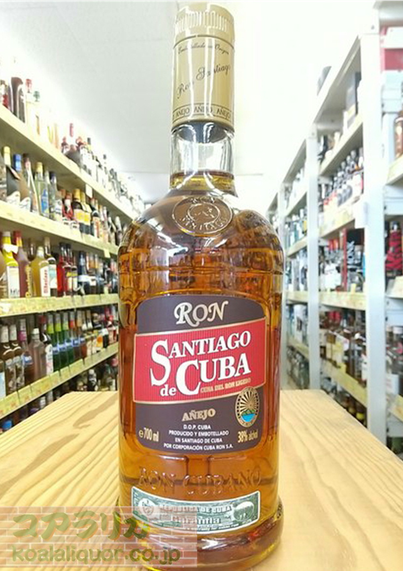 古酒 未開栓 SANTIAGO DE CUBA サンティアゴ デ クーバ 11年 Ron Anejo Superior キューバ ラム酒 箱  700ml 40％ ショップ A22725xM